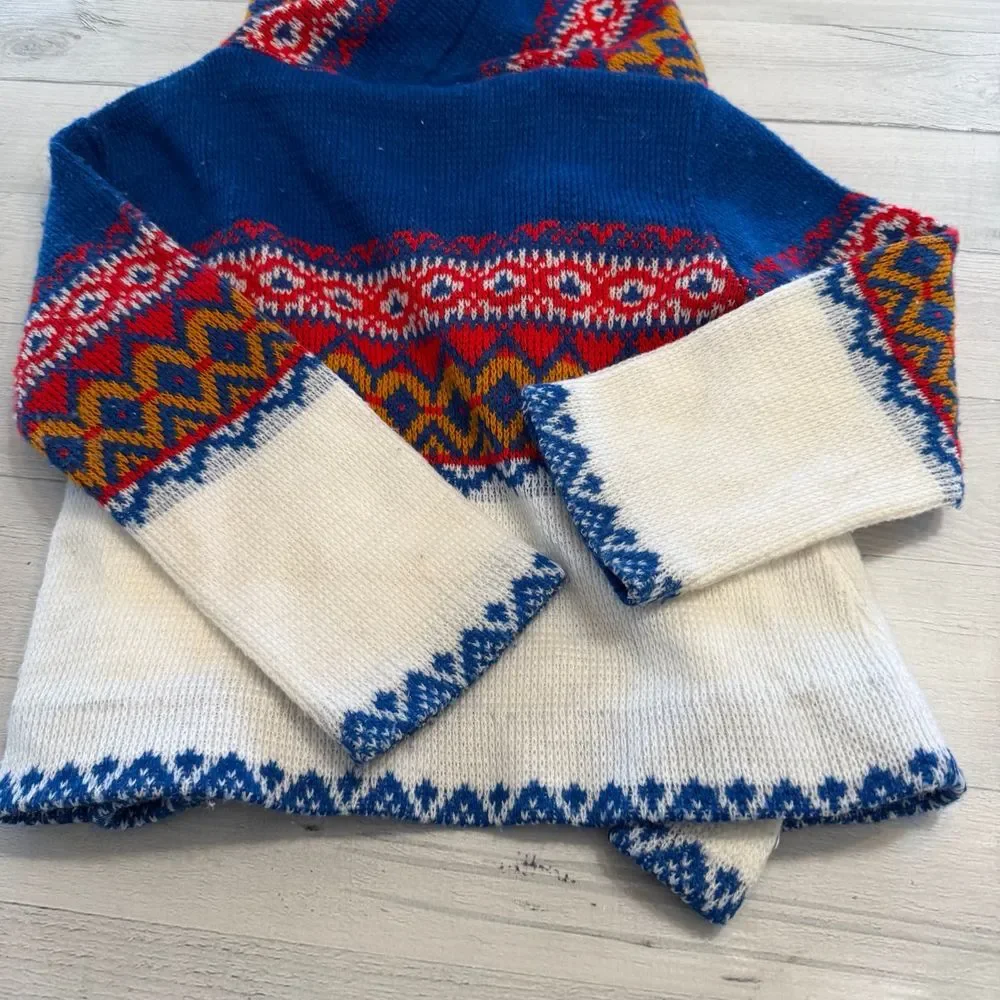 Vintage sears kids‎ knit sweater 4/5